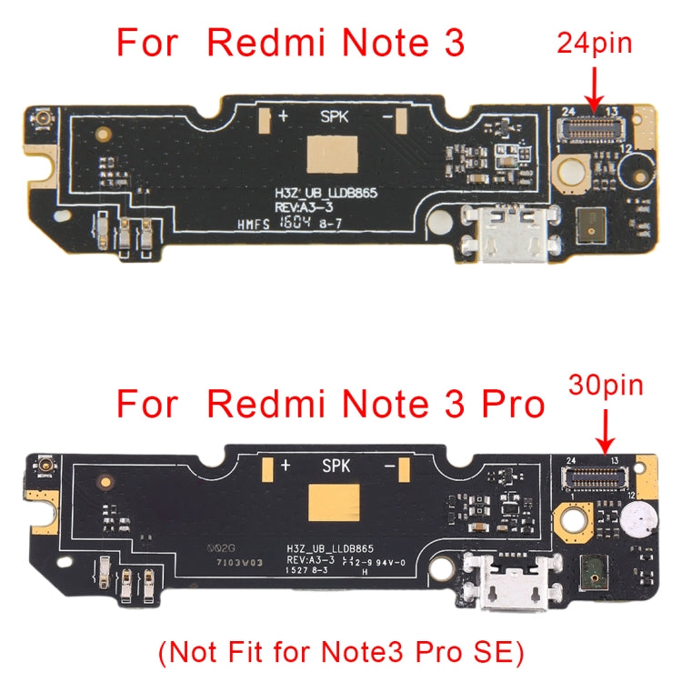 Keypad Board & Charging Port Flex Cable for Xiaomi Redmi Note 3(Dual Network Version) - Tail Connector by PMc TechLife | Online Shopping South Africa | PMc TechLife | Buy Now Pay Later Mobicred