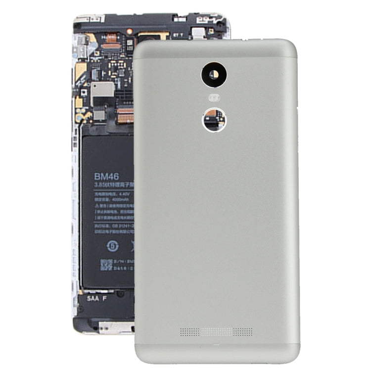 Battery Back Cover for Xiaomi Redmi Note 3(Silver)