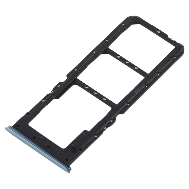 For OPPO K1 2 x SIM Card Tray + Micro SD Card Tray (Green)