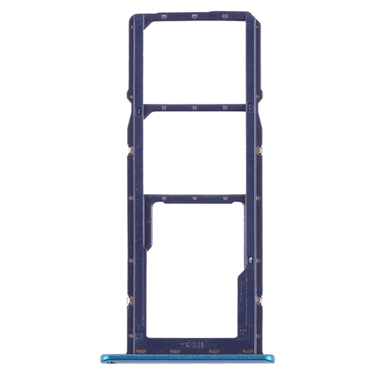 2 x SIM Card Tray / Micro SD Card Tray for Huawei Enjoy 9 (Blue)