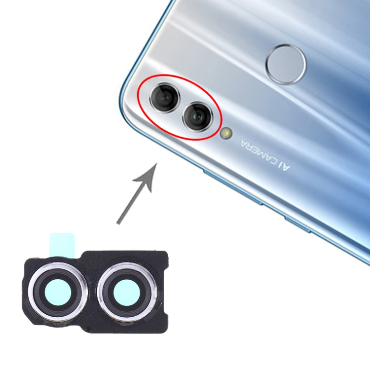 For Huawei Honor 10 Lite Camera Lens Cover (Silver)