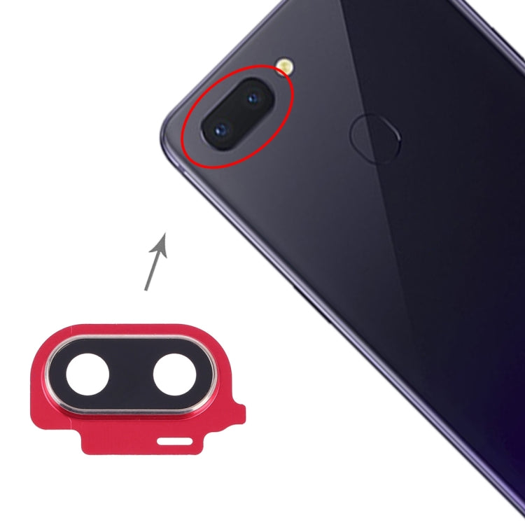 For OPPO R15 Camera Lens Cover (Red)