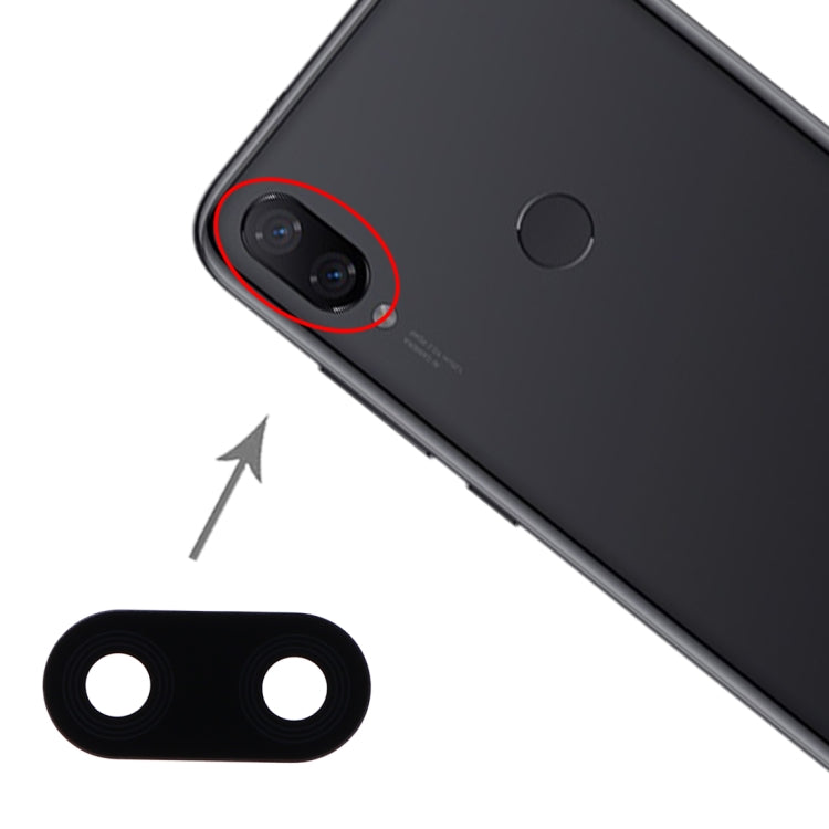 10 PCS Back Camera Lens for Xiaomi Mi Play - Camera by PMc TechLife | Online Shopping South Africa | PMc TechLife | Buy Now Pay Later Mobicred
