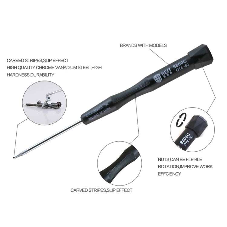 10 in 1 BEST BST-8800E Repair Tool Precision Multi-purpose Magnetic Screwdriver Set - free shipping - PMC Jewellery - Order now!