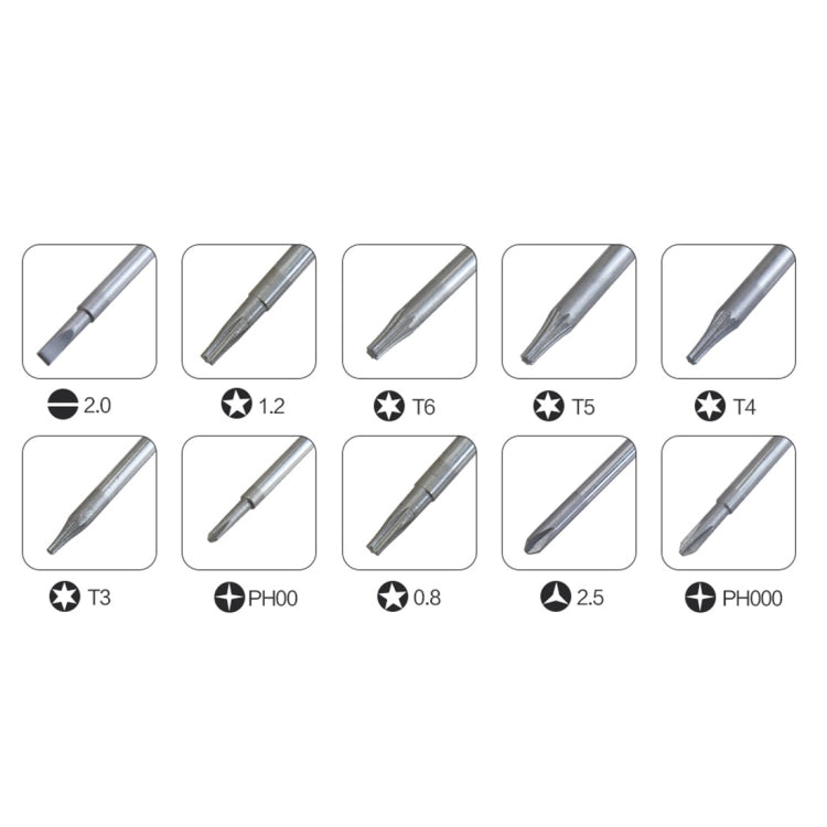 10 in 1 BEST BST-8800E Repair Tool Precision Multi-purpose Magnetic Screwdriver Set - free shipping - PMC Jewellery - Order now!