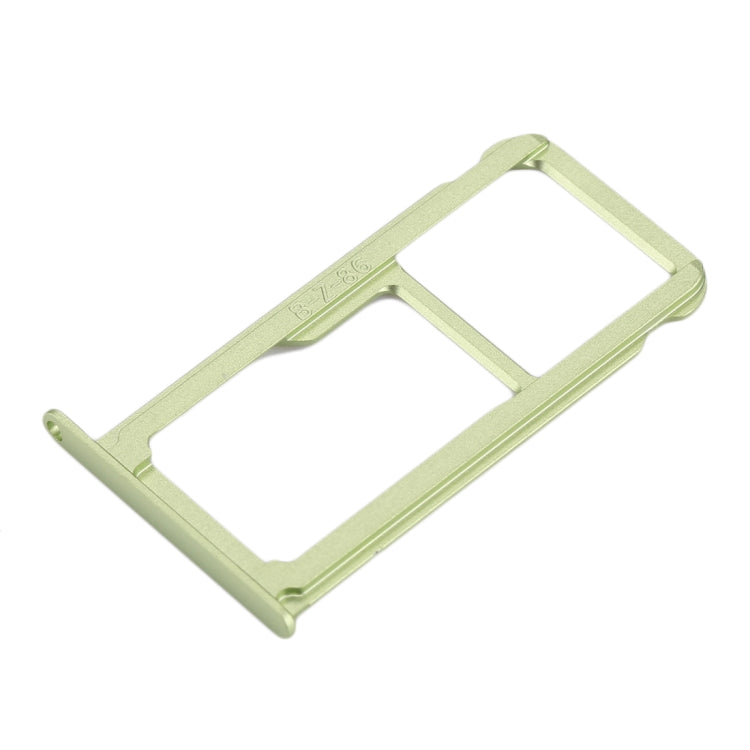 For Huawei P10 SIM Card Tray & SIM / Micro SD Card Tray(Green) - Card Socket by PMc TechLife | Online Shopping South Africa | PMc TechLife | Buy Now Pay Later Mobicred