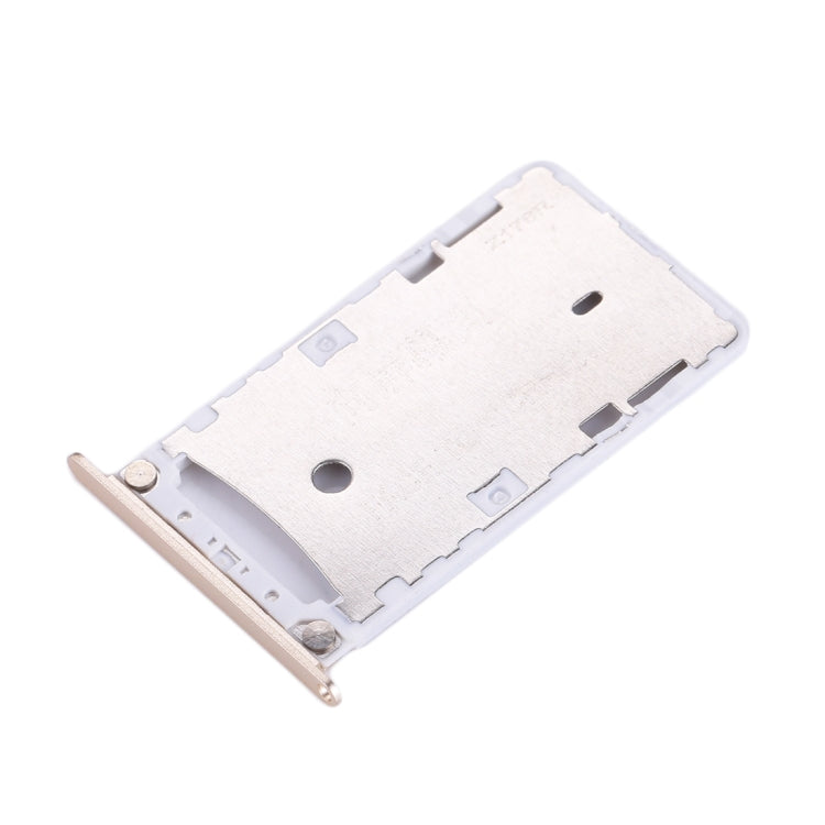 For Xiaomi Redmi Note 4X SIM & SIM / TF Card Tray(Gold) - Card Tray by PMc TechLife | Online Shopping South Africa | PMc TechLife | Buy Now Pay Later Mobicred