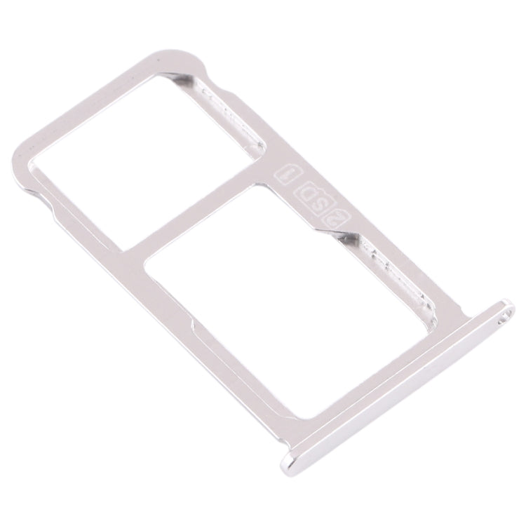 SIM Card Tray + SIM Card Tray / Micro SD Card Tray for Nokia X7 / 8.1 / 7.1 Plus / TA-1131(Silver)