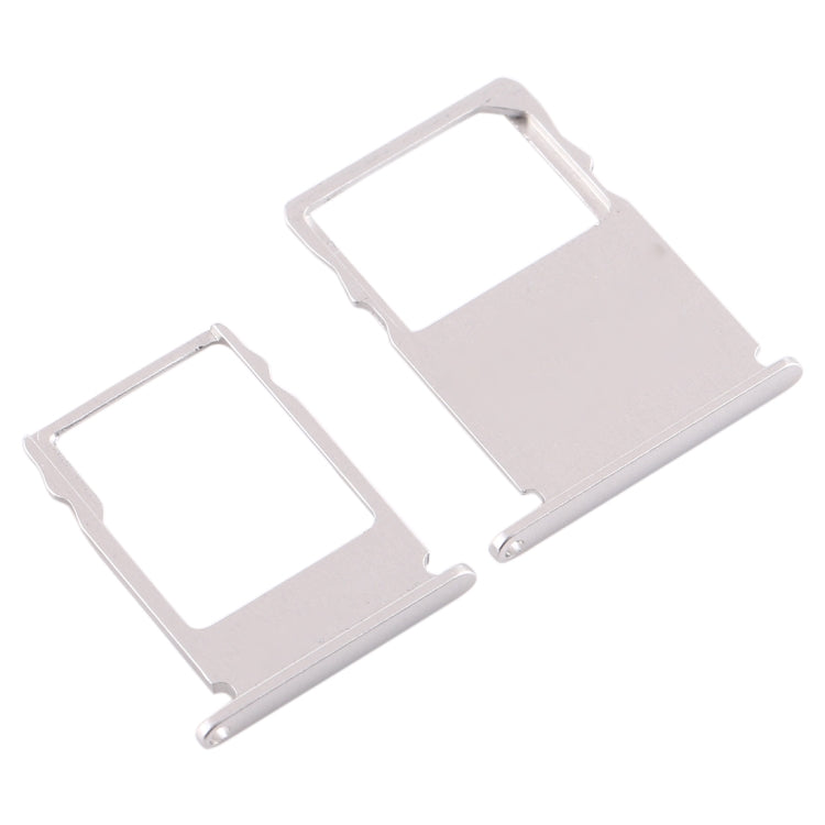 SIM Card Tray + Micro SD Card Tray for Nokia 3 TA-1020 TA-1028 TA-1032 TA-1038(Silver)