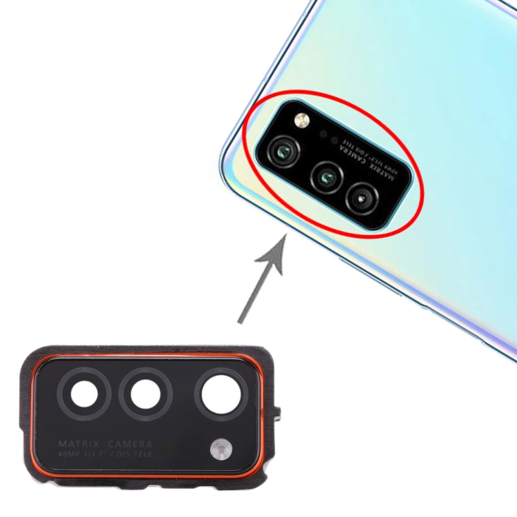 For Huawei Honor V30 Original Camera Lens Cover (Orange) - Camera by PMC TechLife | Online Shopping South Africa | PMC TechLife | Buy Now Pay Later Mobicred