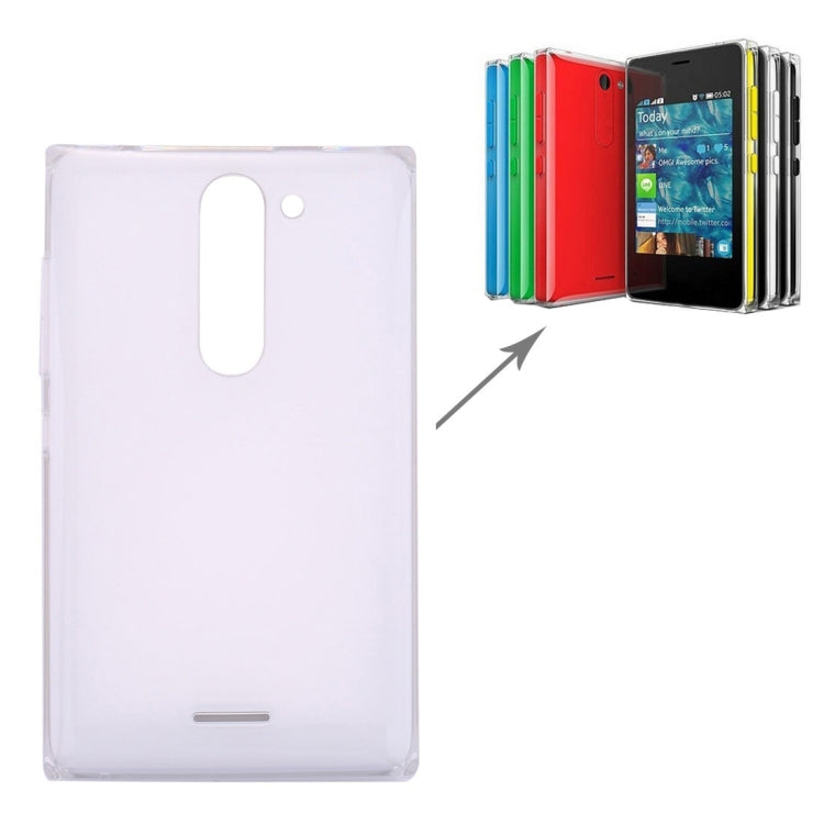 Dual SIM Battery Back Cover for Nokia Asha 502 (White) - Back Cover by PMc TechLife | Online Shopping South Africa | PMc TechLife | Buy Now Pay Later Mobicred