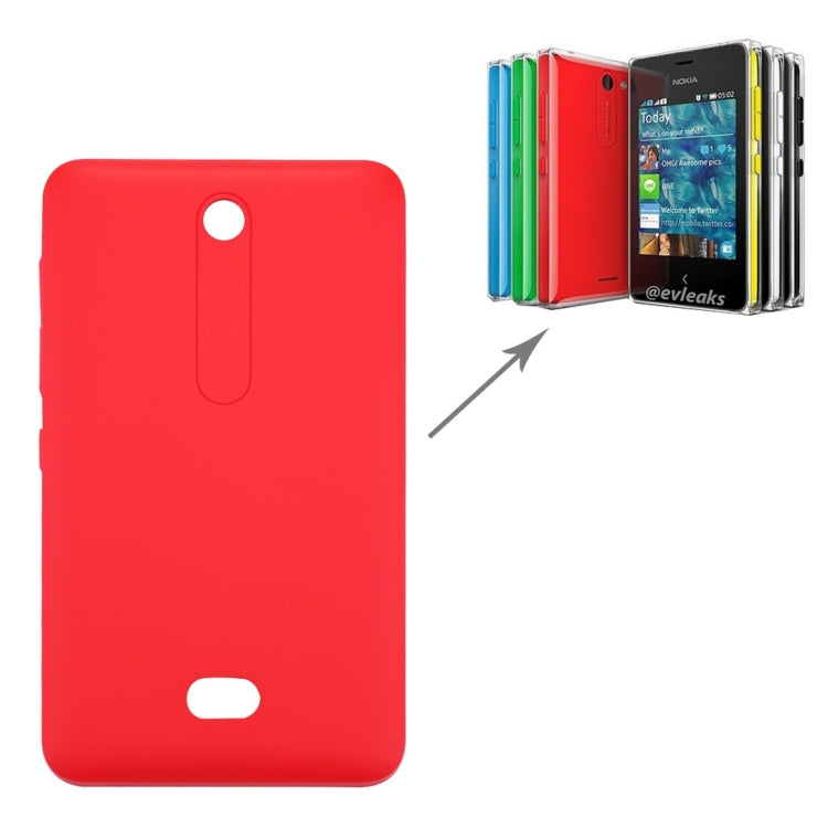 Battery Back Cover for Nokia Asha 501 (Red) - Back Cover by PMC TechLife | Online Shopping South Africa | PMC TechLife