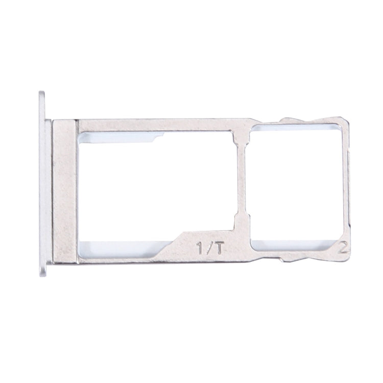 For Meizu Pro 5 SIM + SIM / Micro SD Card Tray (Silver)