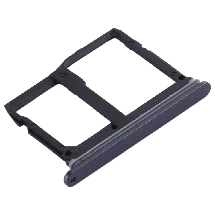 Nano SIM Card Tray + Micro SD Card Tray for LG Stylo 5 / Q720 LM-Q720MS LM-Q720TSW Q720CS (Black) - For LG by PMC TechLife | Online Shopping South Africa | PMC TechLife | Buy Now Pay Later Mobicred