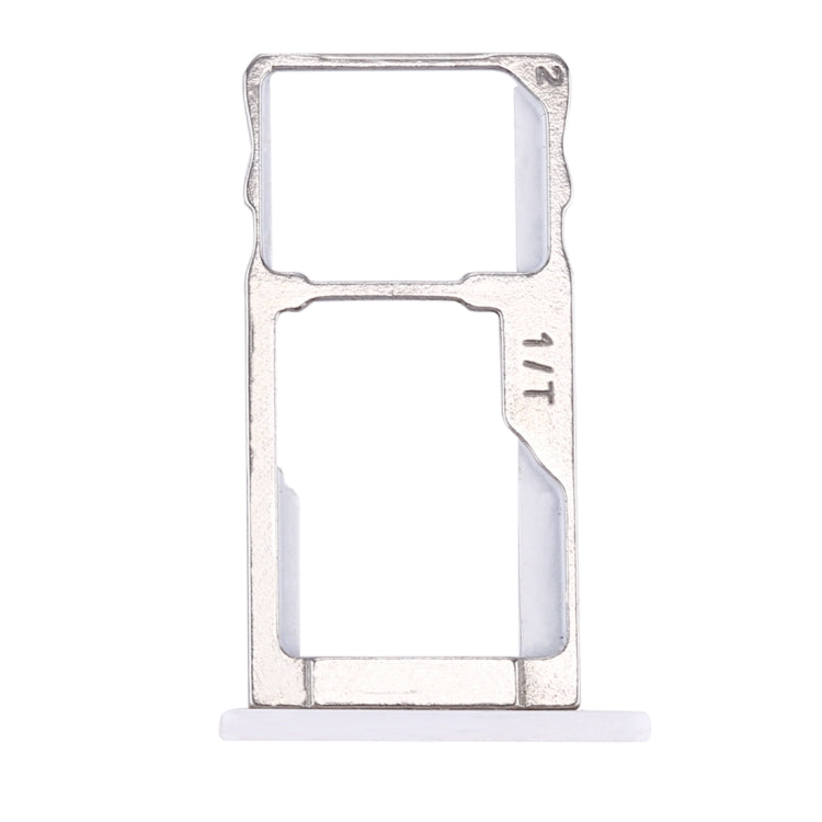 For Meizu Meilan Metal SIM + SIM / Micro SD Card Tray (White)