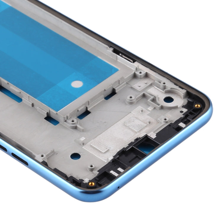 Middle Frame Bezel Plate for LG Q60 2019 / X6 2019 / X525BAW / X525ZA / X525HA / X525ZAW / LMX625N / X625N / X525 (Blue) - For LG by PMC TechLife | Online Shopping South Africa | PMC TechLife | Buy Now Pay Later Mobicred