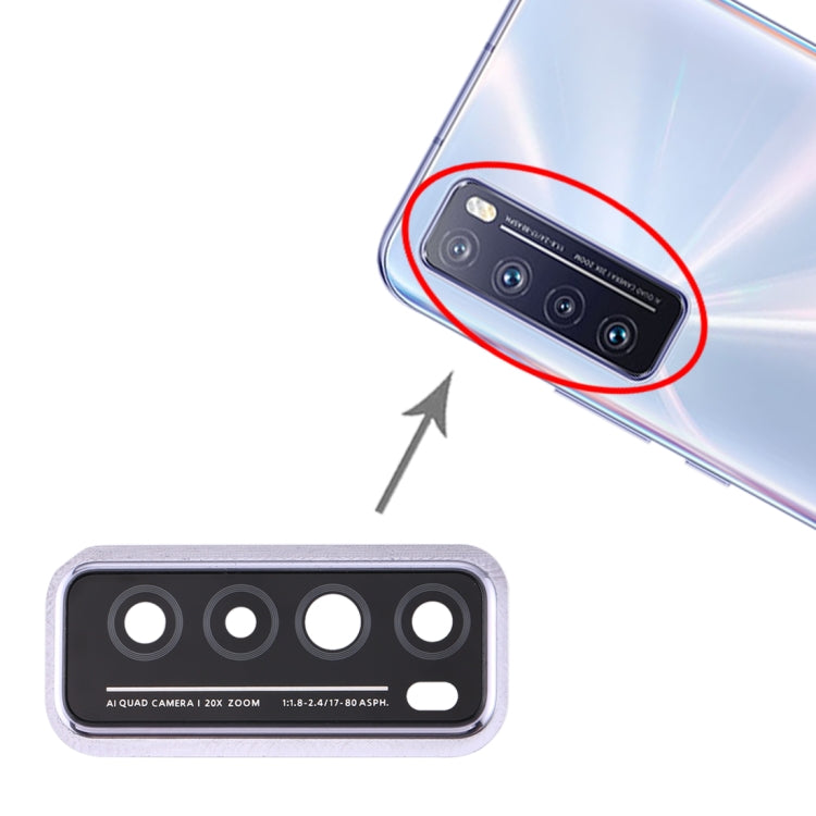 For Huawei Nova 7 5G Camera Lens Cover (Silver)