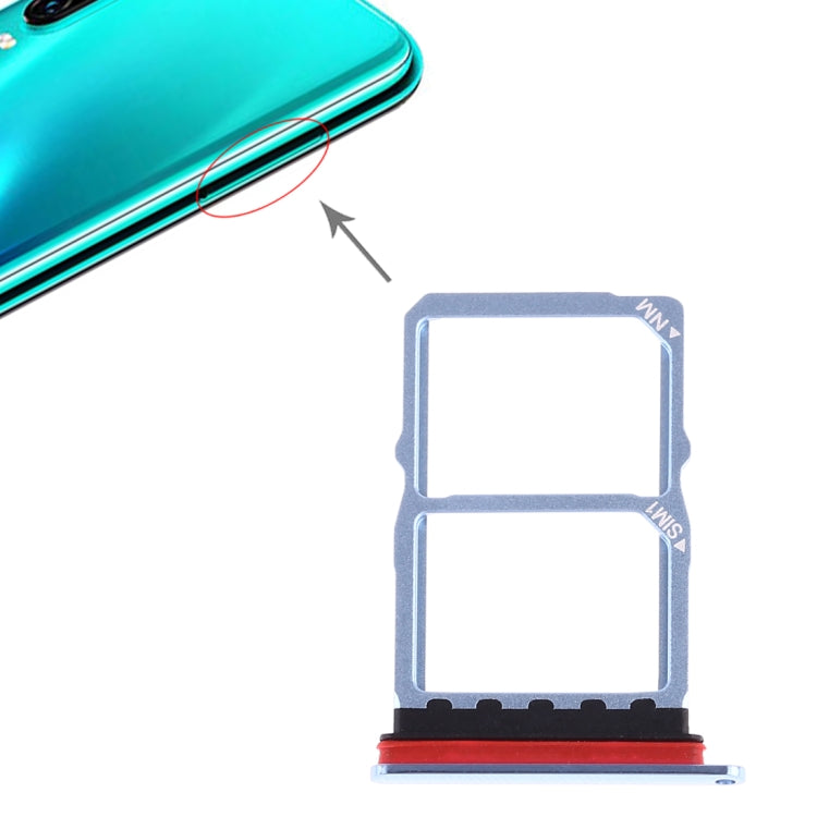 SIM Card Tray + SIM Card Tray for Huawei P30(Baby Blue) - Card Socket by PMc TechLife | Online Shopping South Africa | PMc TechLife | Buy Now Pay Later Mobicred