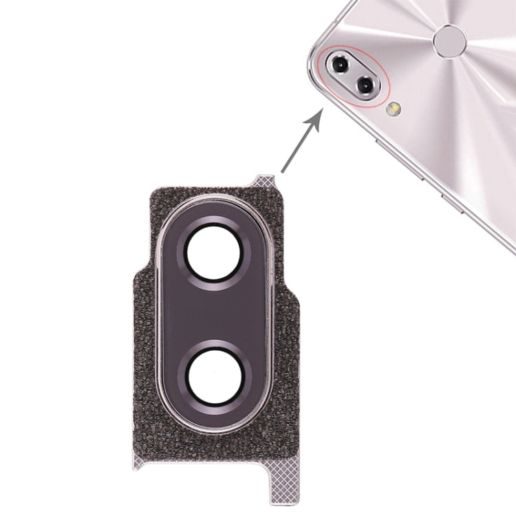 Back Camera Lens Frame for Asus Zenfone 5 ZE620KL(Silver)