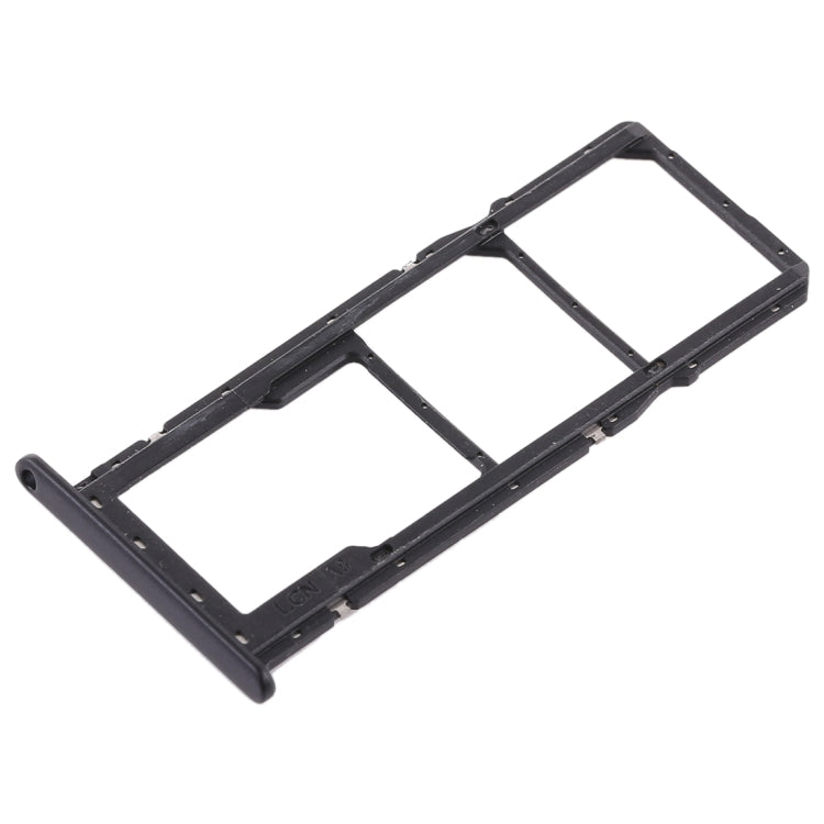 SIM Card Tray + Micro SD Card Tray for Huawei Honor 8C (Black)