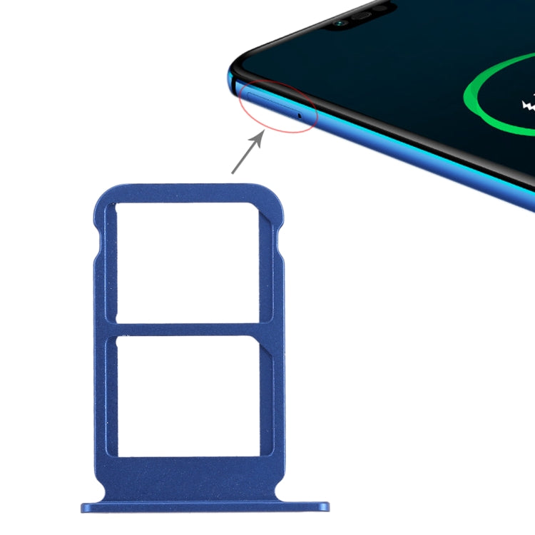 SIM Card Tray for Huawei Honor 10 (Blue) - Card Socket by PMc TechLife | Online Shopping South Africa | PMc TechLife | Buy Now Pay Later Mobicred