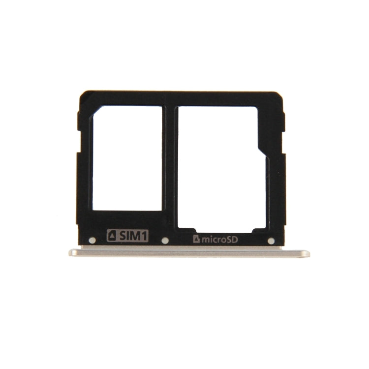 For Galaxy A9(2016) / A9000 SIM Card Tray and Micro SD Card Tray (Gold)