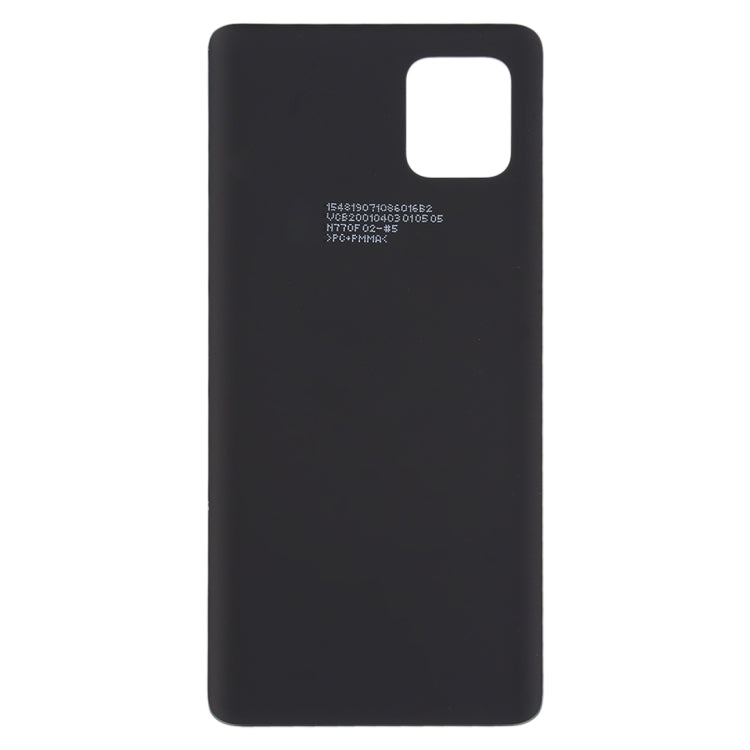 For Samsung Galaxy A91 Battery Back Cover (Black)
