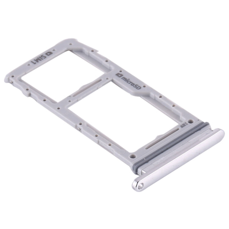 For Samsung Galaxy S20 SIM Card Tray + SIM Card Tray / Micro SD Card Tray (White)