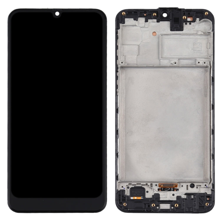 TFT LCD Screen for Samsung Galaxy M31 / Galaxy M31 Prime Digitizer Full Assembly with Frame (Black)