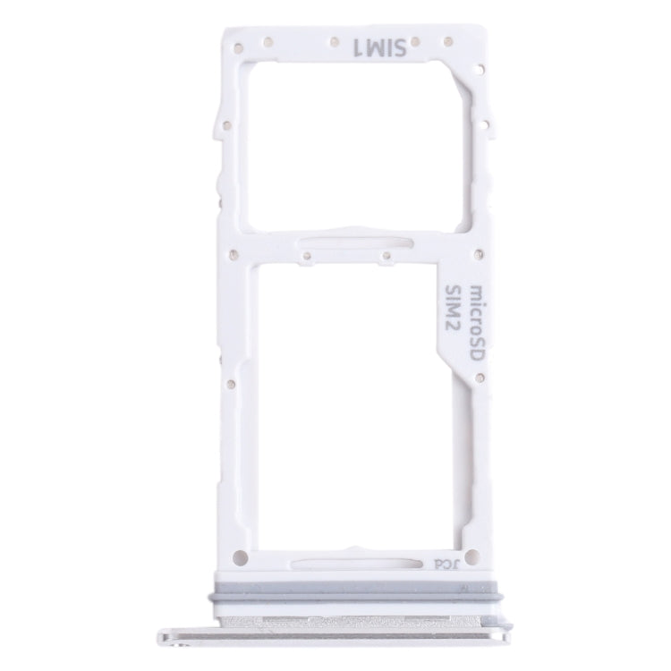For Samsung Galaxy S10 Lite SM-G770 SIM Card Tray + SIM Card Tray / Micro SD Card Tray (Silver)