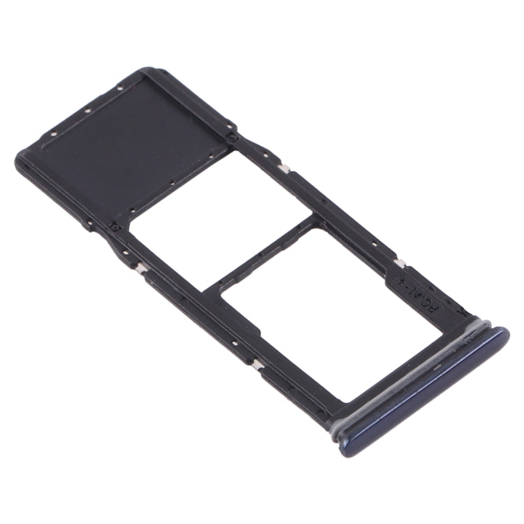 For Samsung Galaxy A9 (2018) SM-A920 SIM Card Tray + Micro SD Card Tray (Black)