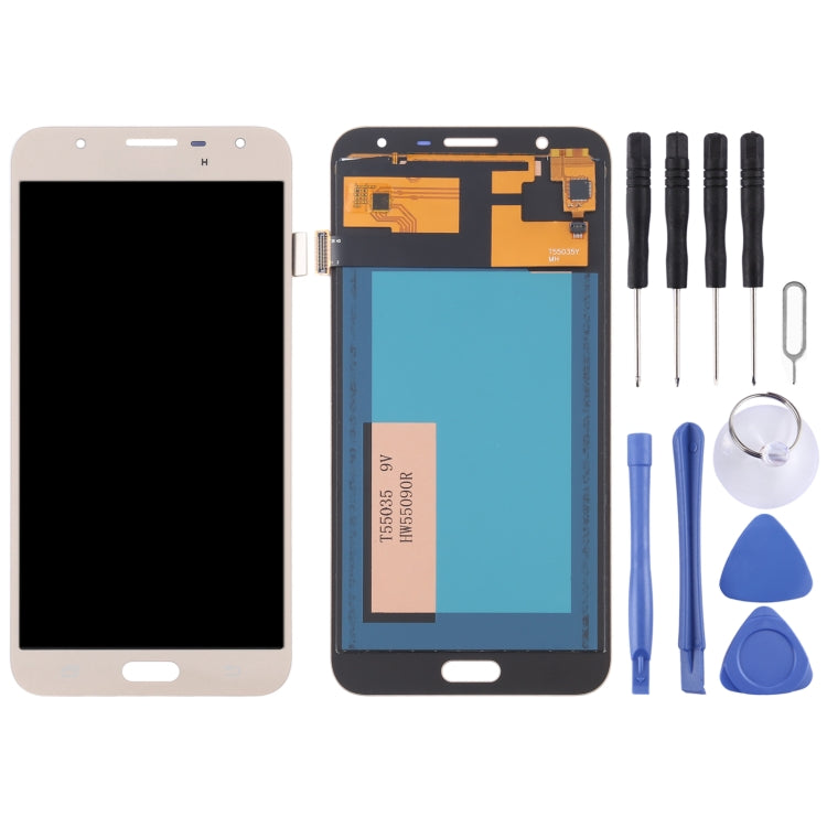 TFT Material LCD Screen and Digitizer Full Assembly for Galaxy J7 Neo / J701, J7 Nxt, J7 Core, J701F/DS, J701M(Gold)