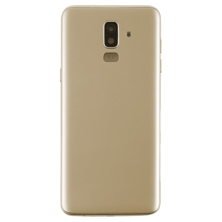 For Galaxy J8 (2018), J810F/DS, J810Y/DS, J810G/DS Back Cover with Side Keys & Camera Lens (Gold) - free shipping - PMC Jewellery - Order now!