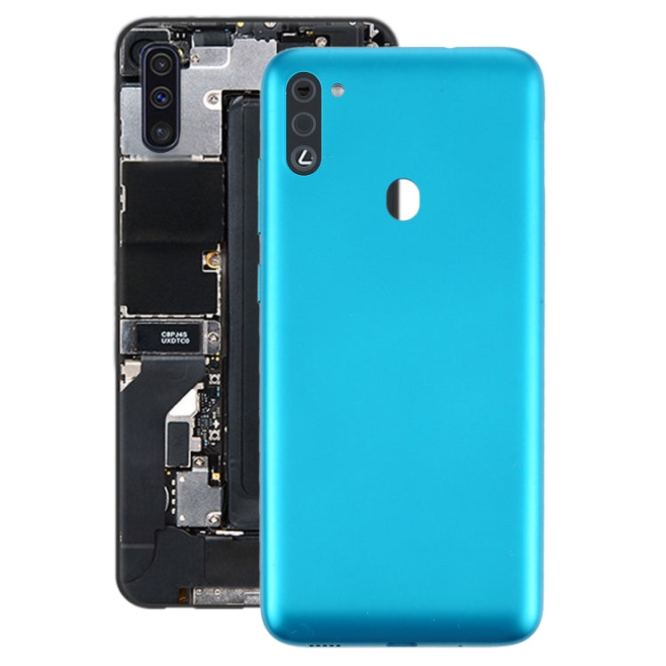 For Samsung Galaxy M11 SM-M115F Battery Back Cover (Green)