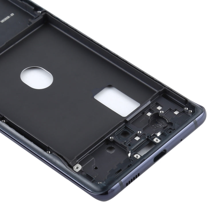 For Samsung Galaxy S20 FE Middle Frame Bezel Plate (Black)