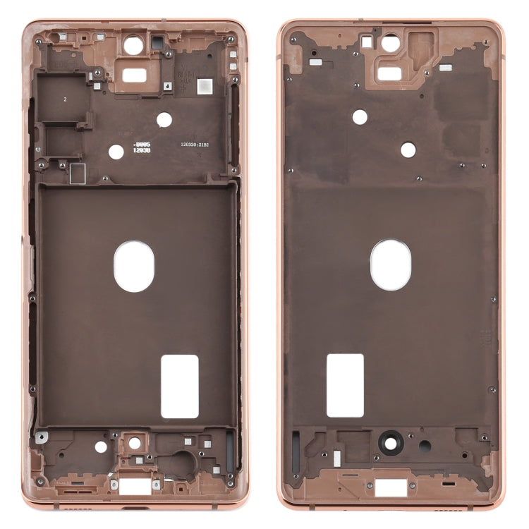 For Samsung Galaxy S20 FE Middle Frame Bezel Plate (Gold)