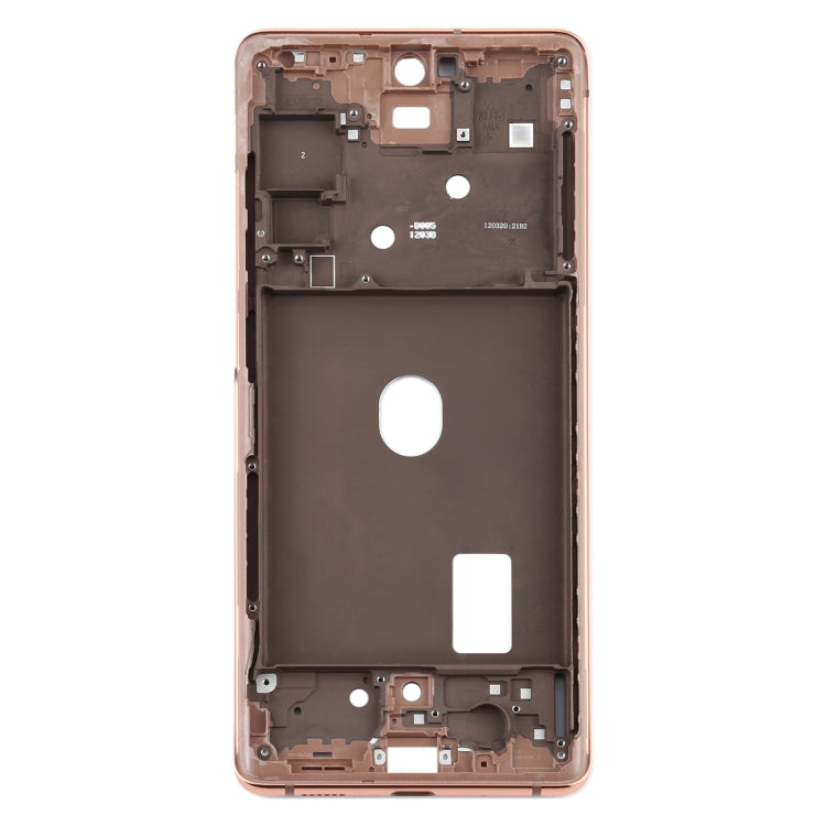 For Samsung Galaxy S20 FE Middle Frame Bezel Plate (Gold)