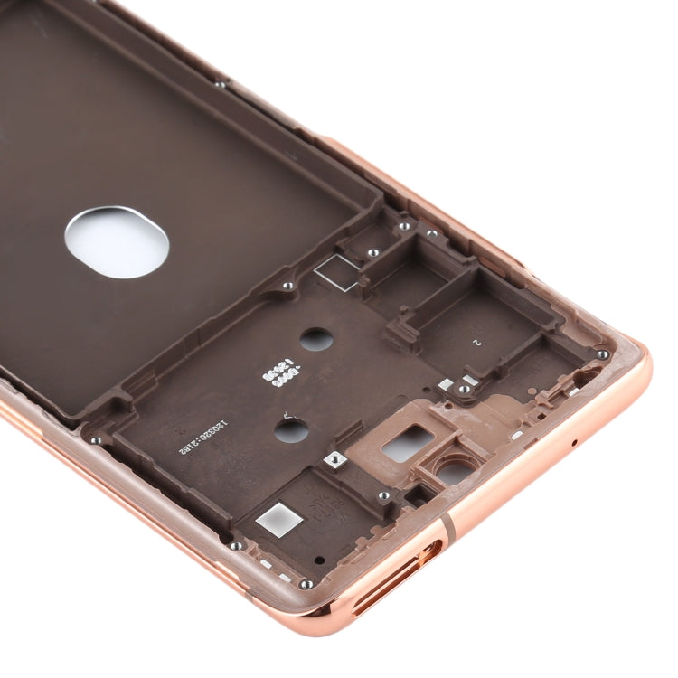 For Samsung Galaxy S20 FE Middle Frame Bezel Plate (Gold)