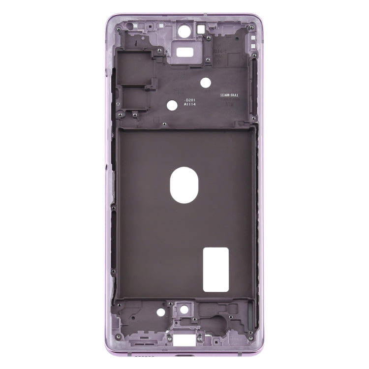 For Samsung Galaxy S20 FE Middle Frame Bezel Plate (Purple)