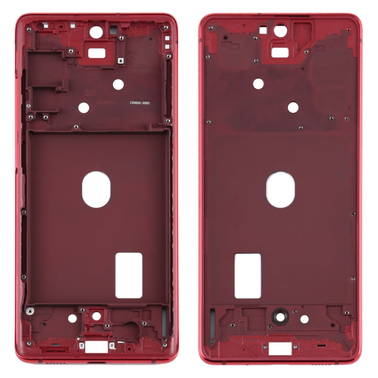 For Samsung Galaxy S20 FE Middle Frame Bezel Plate (Red)