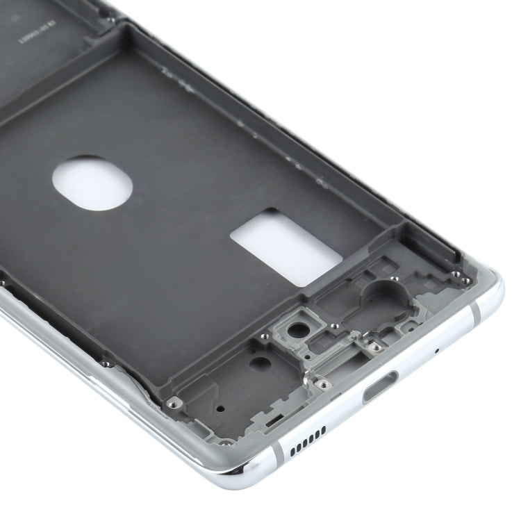 For Samsung Galaxy S20 FE Middle Frame Bezel Plate (Silver)