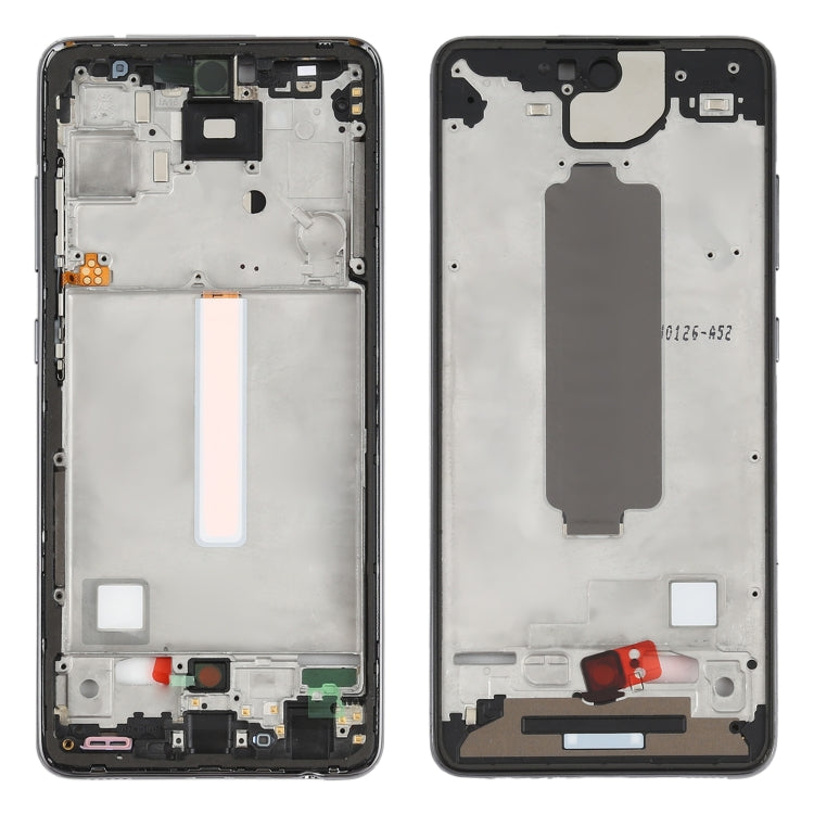 For Samsung Galaxy A52 Middle Frame Bezel Plate (Black)