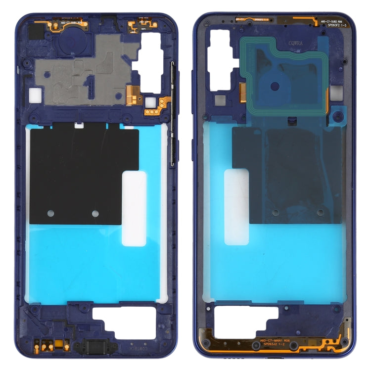 For Samsung Galaxy A60 Middle Frame Bezel Plate (Blue)