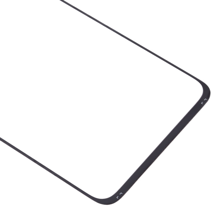 For Samsung Galaxy A90 / A80 10pcs Front Screen Outer Glass Lens (Black)