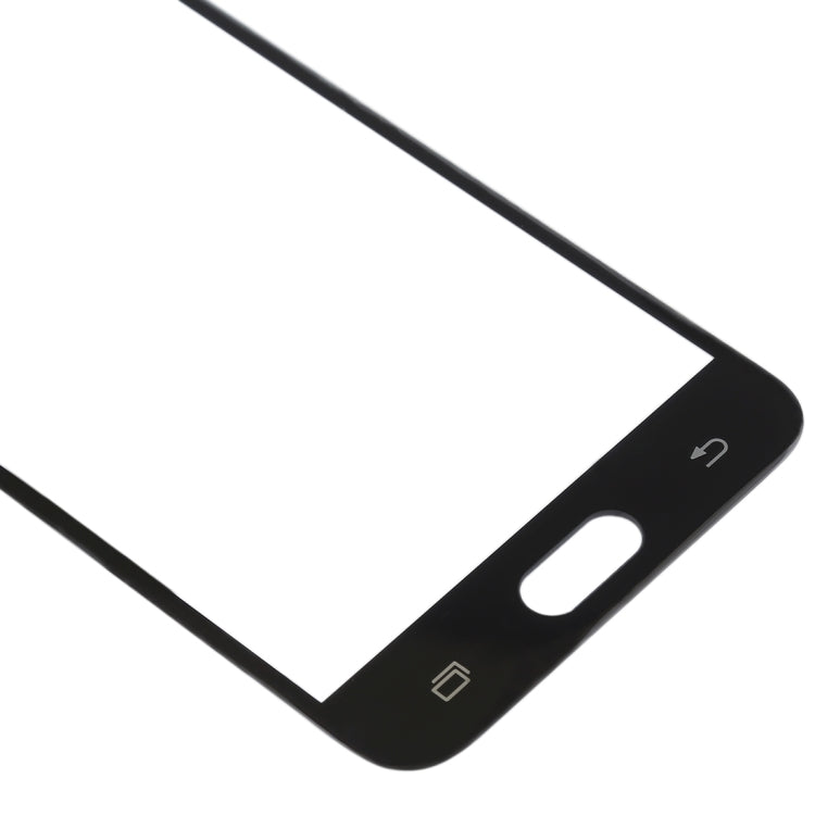 For Samsung Galaxy J5 Prime, On5 (2016), G570F/DS, G570Y 10pcs Front Screen Outer Glass Lens (Black)