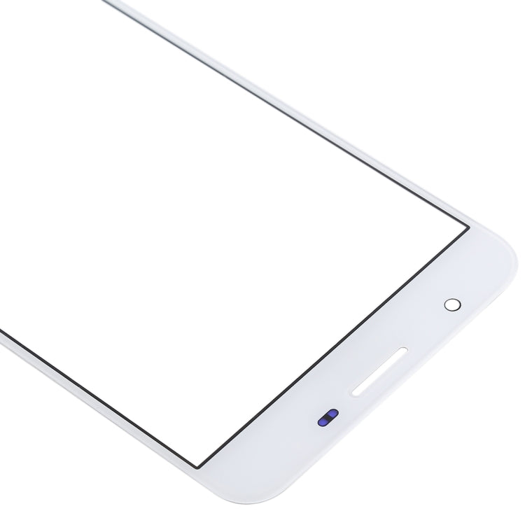 For Samsung Galaxy J7 Prime, On7 (2016), G610F, G610F/DS, G610F/DD, G610M, G610M/DS, G610Y/DS 10pcs Front Screen Outer Glass Lens (White)