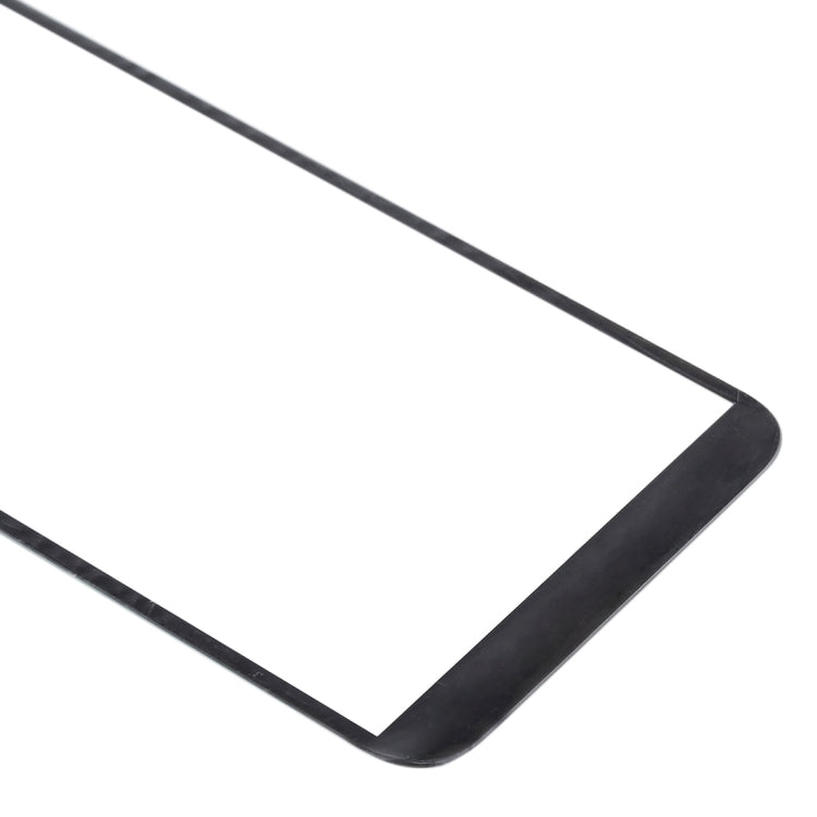 For Samsung Galaxy J6, J600F/DS, J600G/DS 10pcs Front Screen Outer Glass Lens (Black)