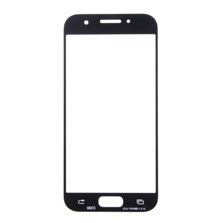 For Samsung Galaxy A3 (2017) / A320 10pcs Front Screen Outer Glass Lens (Gold)