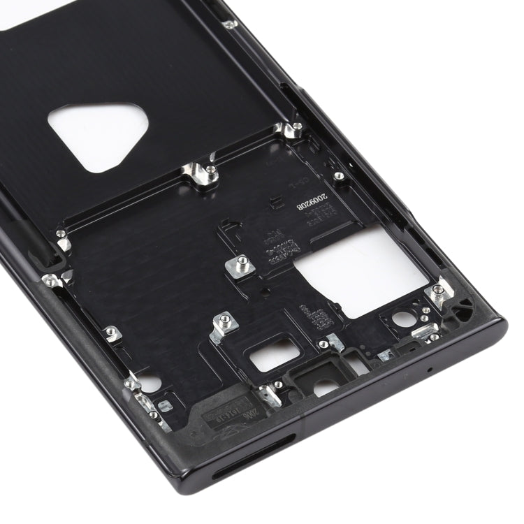 For Samsung Galaxy Note20 Ultra Single Middle Frame Bezel Plate (Black)
