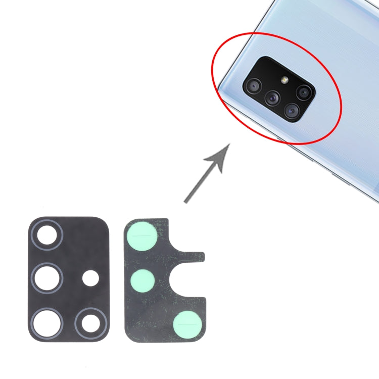 For Samsung Galaxy A71 5G SM-A716 10pcs Back Camera Lens - free shipping - PMc TechLife - Order now!